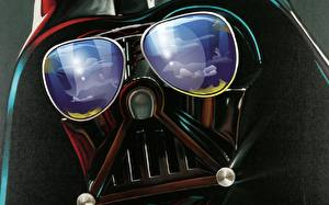 Bakgrunnsbilder Darth Vader Briller morsomme