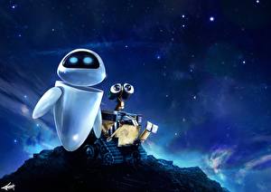 Bureaubladachtergronden WALL-E