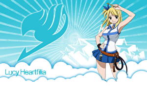 Bakgrundsbilder på skrivbordet Fairy Tail Anime
