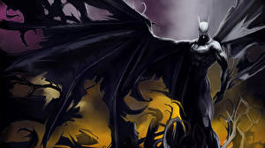 Картинки Супергерои Бэтмен герой Фэнтези