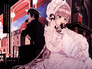 Bureaubladachtergronden Gosick Anime