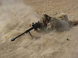 Fonds d'écran Militaires Fusil de précision Sniper Camouflage Armée