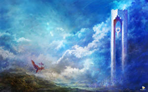 Bakgrundsbilder på skrivbordet Aion: Tower of Eternity Datorspel