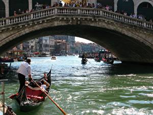 Bakgrunnsbilder Italia Venezia en by