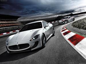 Bureaubladachtergronden Maserati auto's