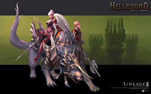 Tapety na pulpit Lineage 2 Lineage 2 HeLLBounD gra wideo komputerowa