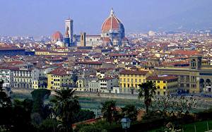 Bakgrunnsbilder Italia Firenze en by