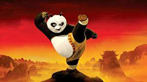 Bureaubladachtergronden Kung Fu Panda Cartoons
