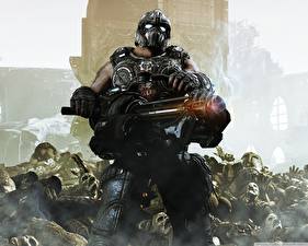 Desktop hintergrundbilder Gears of War Spiele