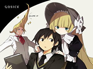 Bakgrundsbilder på skrivbordet Gosick  Anime