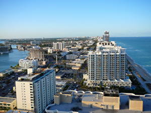 Bakgrunnsbilder USA Miami  en by