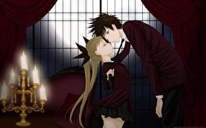 Bakgrundsbilder på skrivbordet Dance In The Vampire Bund  Anime