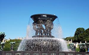 Fotos Skulpturen Springbrunnen  Städte
