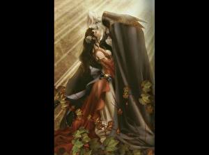 Картинки D - охотник на вампиров влюбленная пара