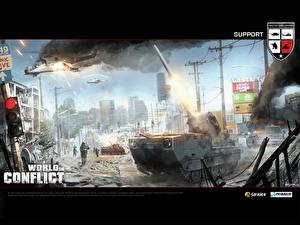 Hintergrundbilder World in Conflict  computerspiel