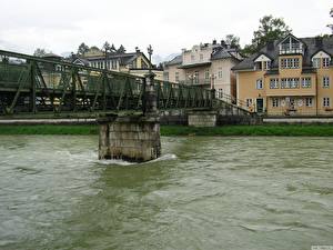 Hintergrundbilder Österreich Brücken  Städte