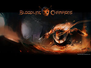 Bakgrundsbilder på skrivbordet Bloodline Champions spel