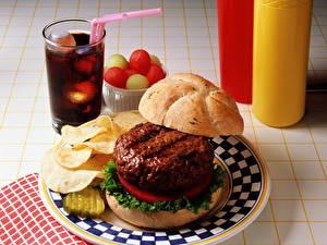 Bilder Hamburger Fast food