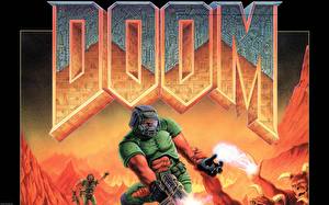 Bureaubladachtergronden Doom computerspel