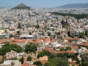 Bakgrundsbilder på skrivbordet Grekland  Städer