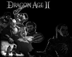 Bakgrundsbilder på skrivbordet Dragon Age Dragon Age II spel