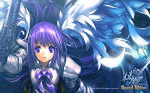Desktop hintergrundbilder Eien no Aseria: The Spirit of Eternity Sword  Anime