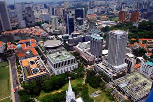 Bureaubladachtergronden Maleisië  een stad