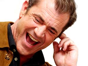 Wallpaper Mel Gibson Laughter  Celebrities