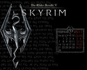 Papel de Parede Desktop The Elder Scrolls The Elder Scrolls V: Skyrim Jogos
