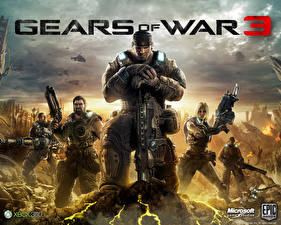 Hintergrundbilder Gears of War computerspiel
