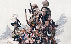 Bakgrundsbilder på skrivbordet Final Fantasy Final Fantasy XIV
