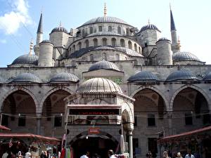 Tapety na pulpit Turcja Stambuł Miasta
