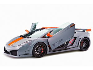Tapety na pulpit Lamborghini Otwarte drzwi Samochody
