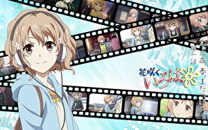 Bakgrundsbilder på skrivbordet Hanasaku iroha Anime