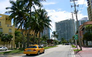Papel de Parede Desktop EUA Miami Cidades