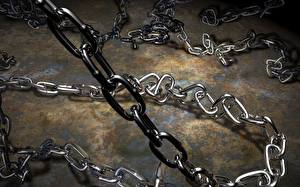 Wallpapers Closeup Chain 3D Graphics
