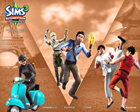 Desktop hintergrundbilder The Sims Spiele