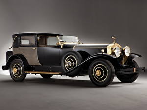 Bureaubladachtergronden Rolls-Royce phantom 1929 automobiel
