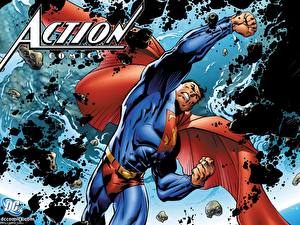 Papel de Parede Desktop Heróis de quadrinhos Superman Herói Fantasia