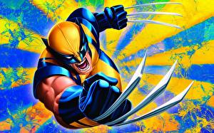Bakgrundsbilder på skrivbordet Superhjältar Wolverine superhjälte