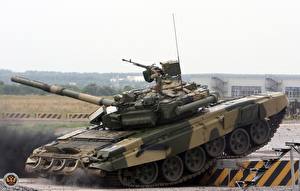 Papel de Parede Desktop Tanque T-90 militar