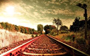 Fotos Eisenbahn Schienen