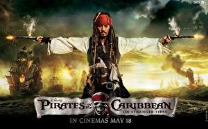 Fonds d'écran Pirates des Caraïbes Johnny Depp Cinéma