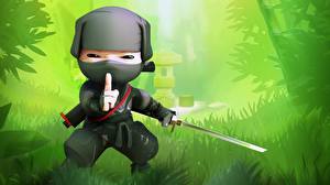 Papel de Parede Desktop Ninja videojogo