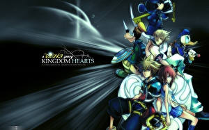 Bakgrundsbilder på skrivbordet Kingdom Hearts