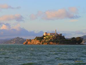 Fonds d'écran Bâtiments célèbres Alcatraz Villes