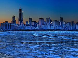 Hintergrundbilder Vereinigte Staaten Chicago Stadt