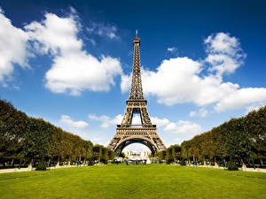 Papel de Parede Desktop França Torre Eiffel Paris Cidades