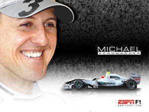 Bakgrundsbilder på skrivbordet Formel 1 Michael Schumacher atletisk