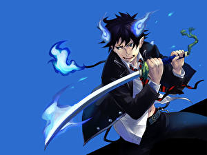 Tapety na pulpit Ao no Exorcist Anime